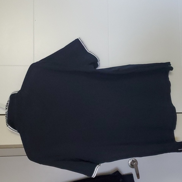 Michael Kors Size L Black Polo Shirt - Picture 4 of 5